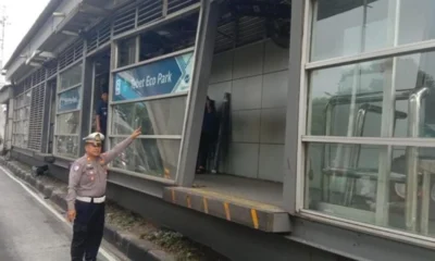 Sopir Truk Tabrak Halte Transjakarta Tebet Eco Park, Pelaku Kabur