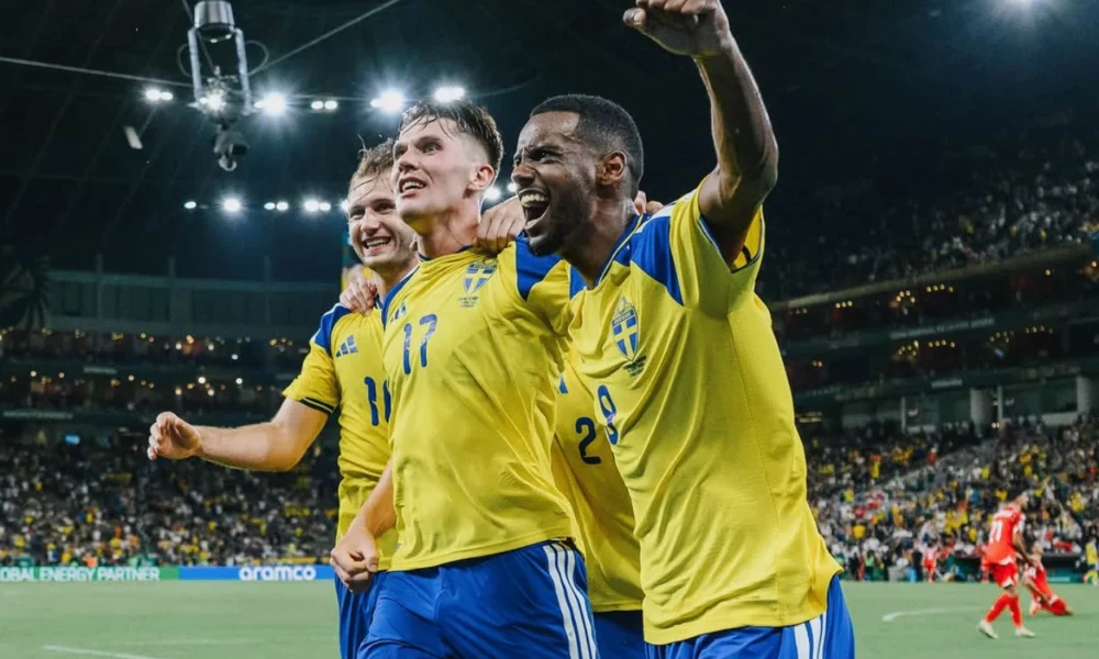 Swedia vs Tunisia 5 1 Blagult Menang Telak di Laga Perdana Piala Dunia