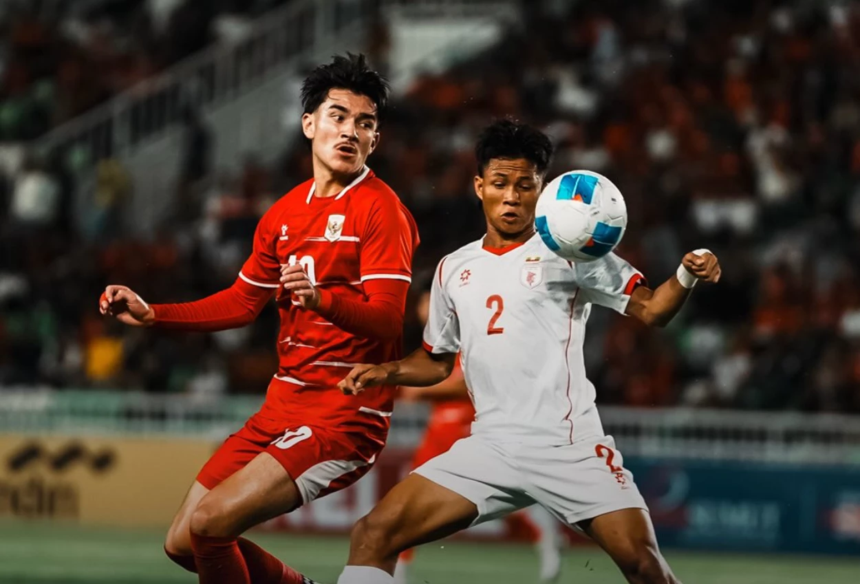 Timnas Indonesia vs Myanmar 3 0 Dimas Wicaksono Cetak Brace