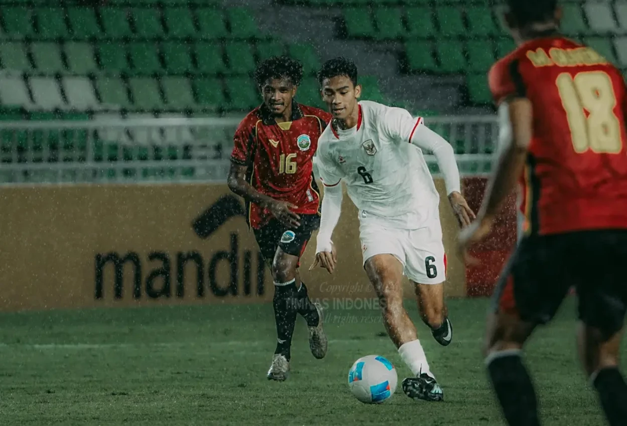Timnas Indonesia vs Timor Leste 3 0 Garuda Muda Pesta Gol