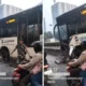 Transjakarta Tabrak Separator Busway di MT Haryono Pagi Ini, Lalin Arah Pancoran Macet