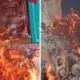 Viral! Ayah Bakar Ijazah Anak