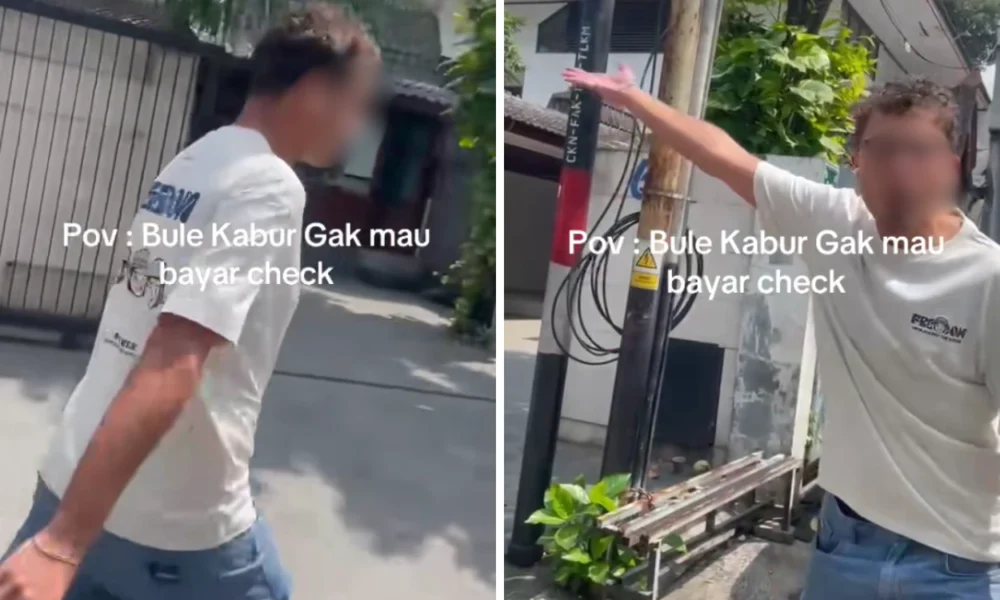 Viral! WNA Ini Ngamuk Tak Mau Bayar Makan di Tanah Abang