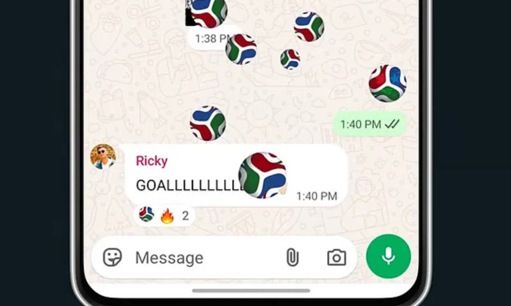WhatsApp Tambah Emoji Bola Piala Dunia Lewat Fitur Terbaru