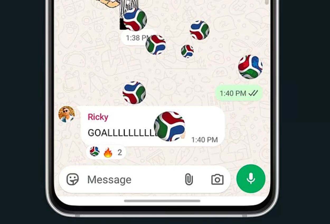 WhatsApp Tambah Emoji Bola Piala Dunia Lewat Fitur Terbaru