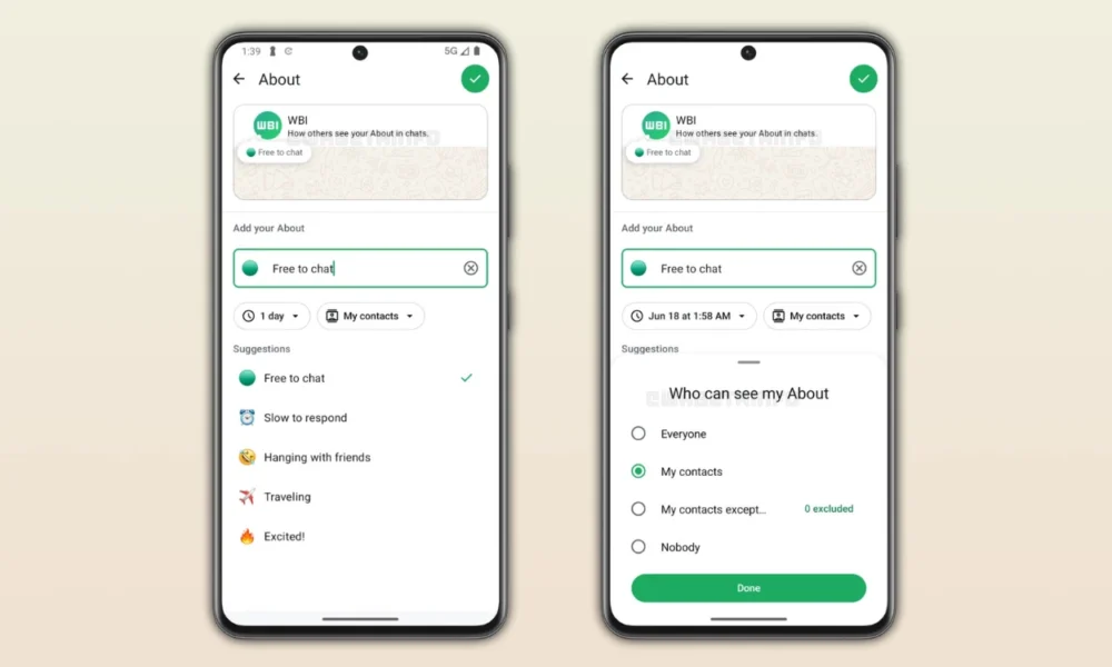 WhatsApp Ubah Fitur About di Android, Ini yang Beda