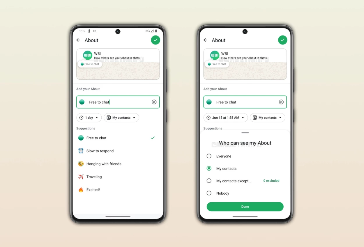 WhatsApp Ubah Fitur About di Android, Ini yang Beda