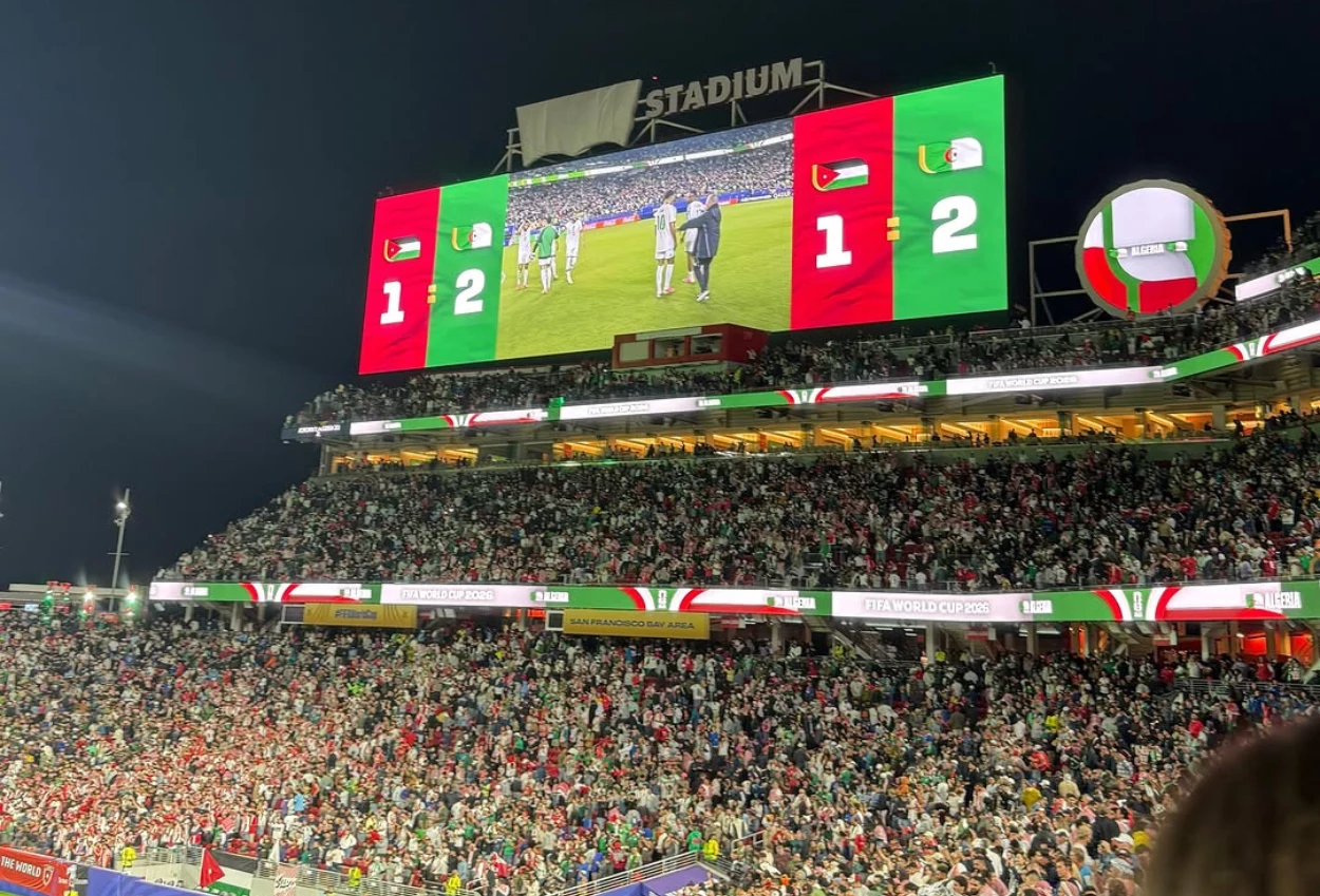 Yordania vs Aljazair 1 2 Les Verts Jaga Peluang untuk Masuk ke 32 Besar Piala Dunia
