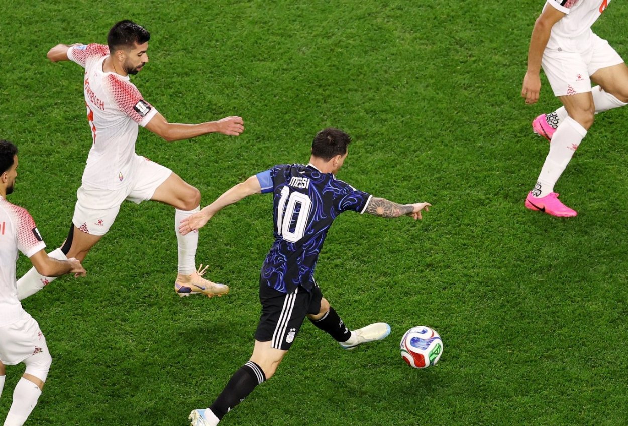 Yordania vs Argentina 1 3 Lionel Messi Cetak Rekor Lagi