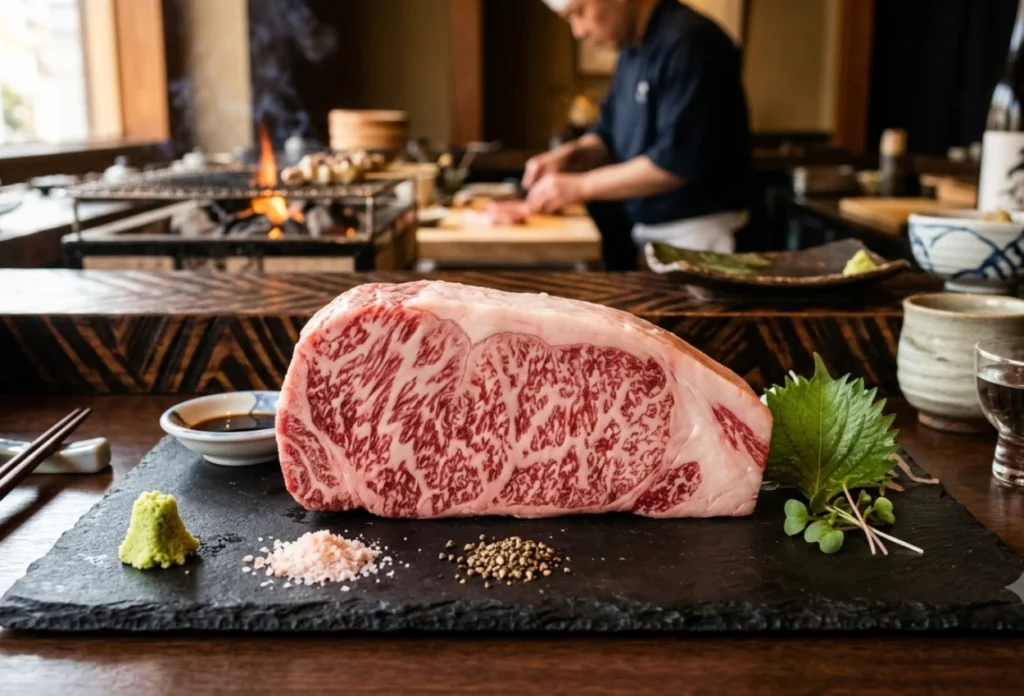 10 Fakta Unik Daging Kobe dan Perbedaannya dengan Wagyu. Gambar Ilustrasi AI by MPN Indonesia