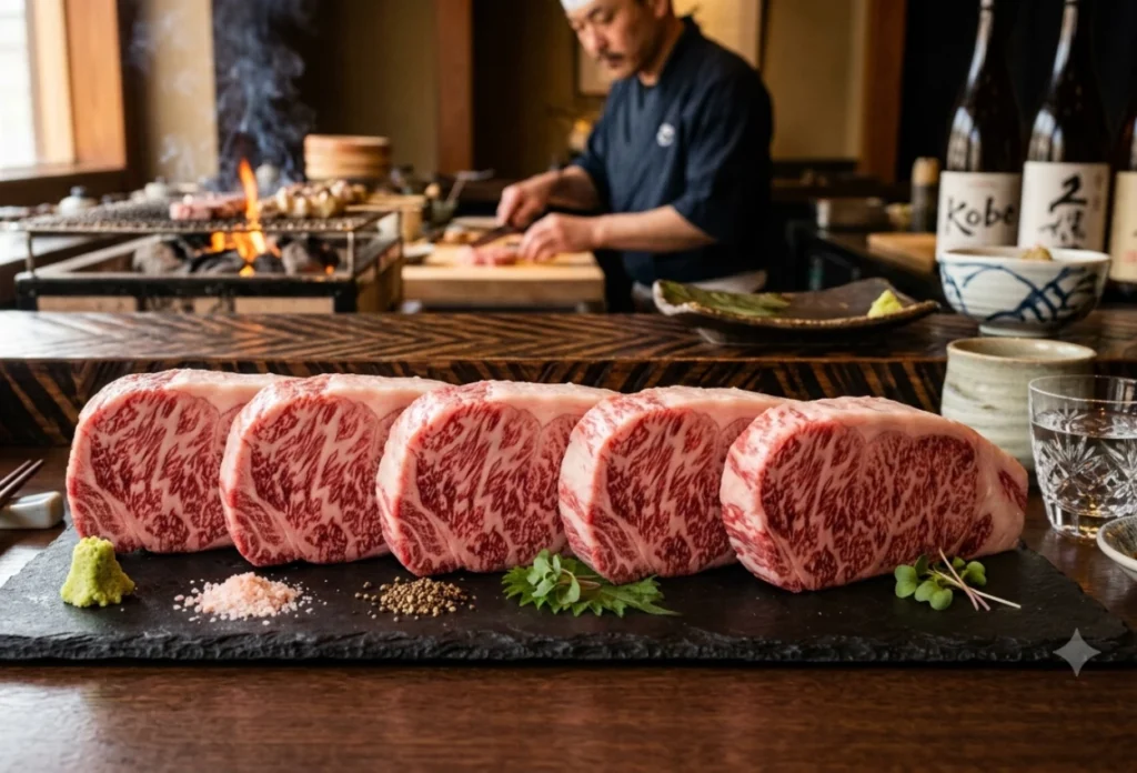 10 Fakta Unik Daging Kobe dan Perbedaannya dengan Wagyu. Gambar Ilustrasi AI by MPN Indonesia (3)