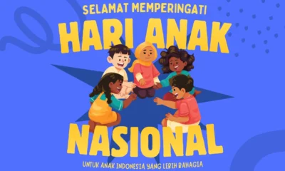 30 Poster tentang Hari Anak Nasional, Cocok Dikirim ke Medsos!