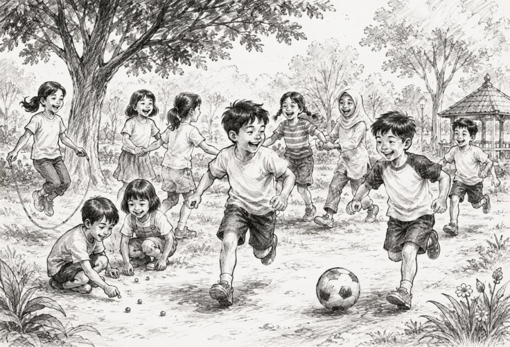 Anak Sehat, Aktif, dan Bahagia