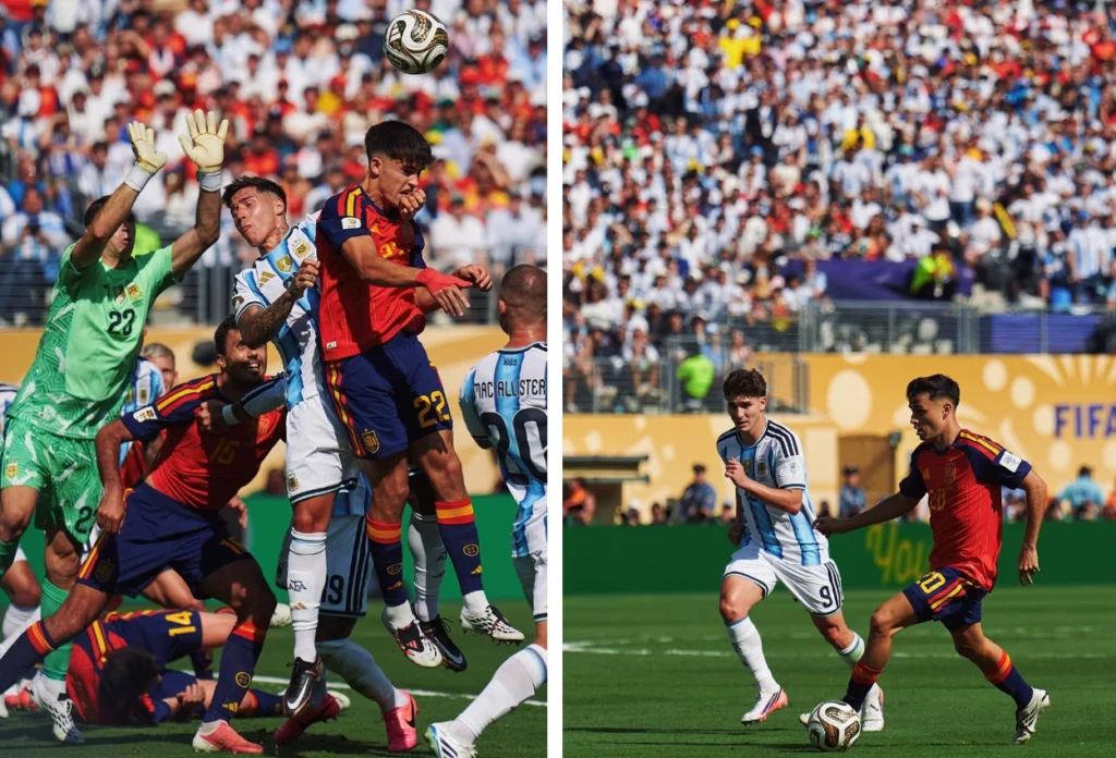 Argentina vs Spanyol 0 1 Gol Ferran Torres Antarkan Spanyol Juara Piala Dunia