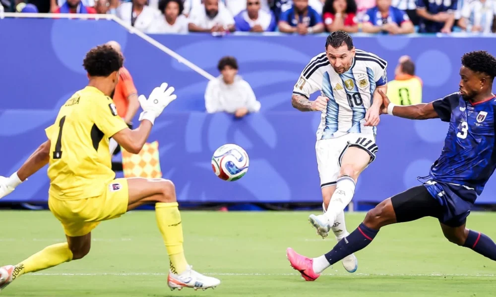 Argentina vs Tajung Verde 3 2 Messi cs Lolos 16 Besar