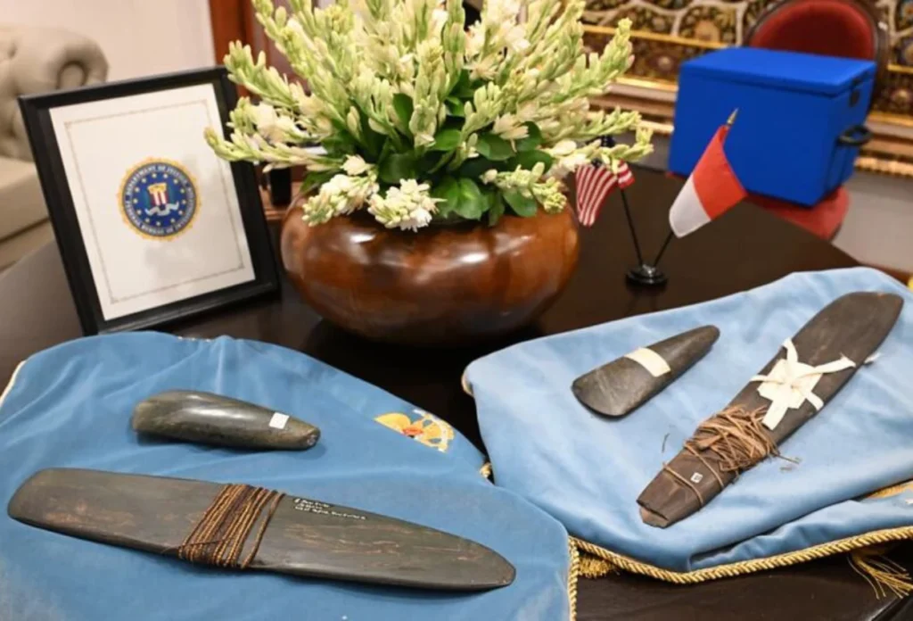 Artefak yang Dikembalikan Amerika Serikat