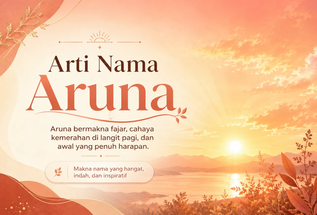Arti Nama Aruna Sifat, Karakter, dan 10 Rangkaian Nama Bayi Perempuan