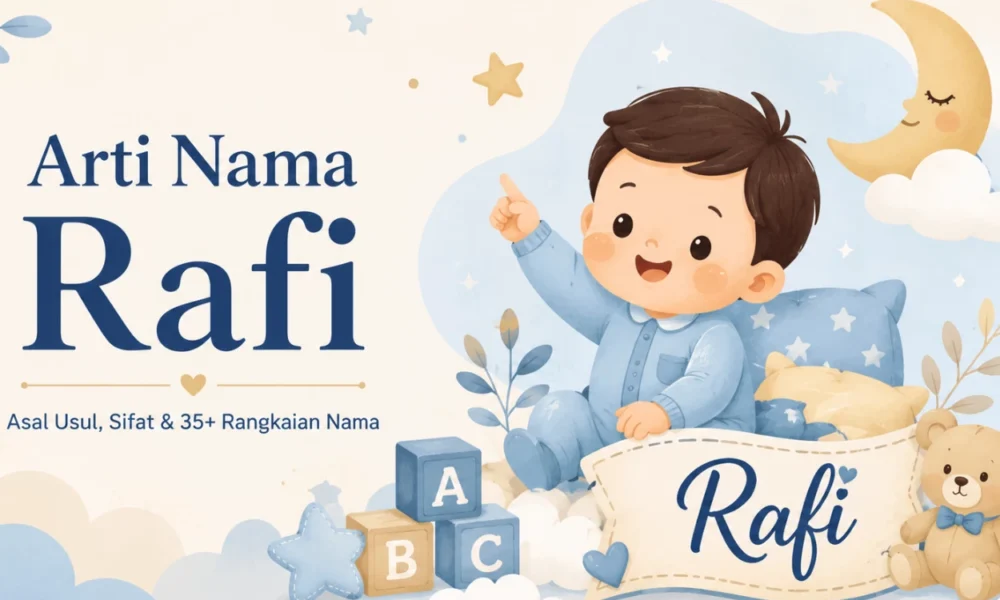 Arti Nama Rafi Asal Usul, Sifat dan 35+ Rangkaian Nama Panjangnya