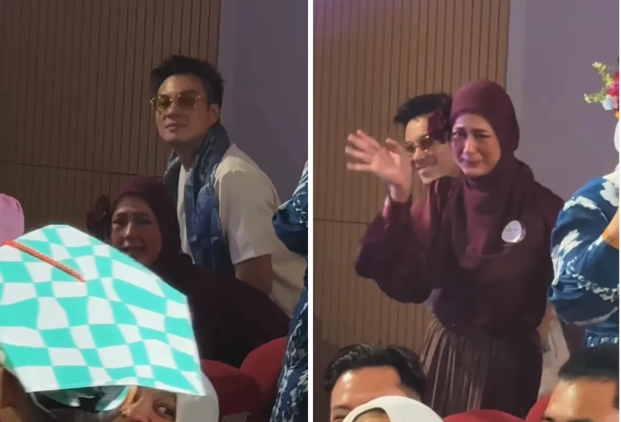 Baim Wong dan Paula Verhoeven Kompak Hadir di Acara Kelulusan Kiano