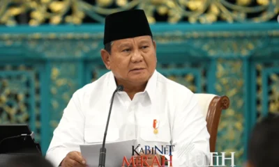 Buka Sidang Kabinet Paripurna Sore Ini, Prabowo Kita Evaluasi Apa yang Sudah Kita Kerjakan