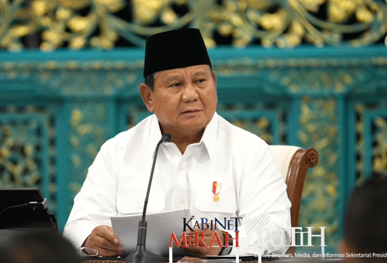 Buka Sidang Kabinet Paripurna Sore Ini, Prabowo Kita Evaluasi Apa yang Sudah Kita Kerjakan