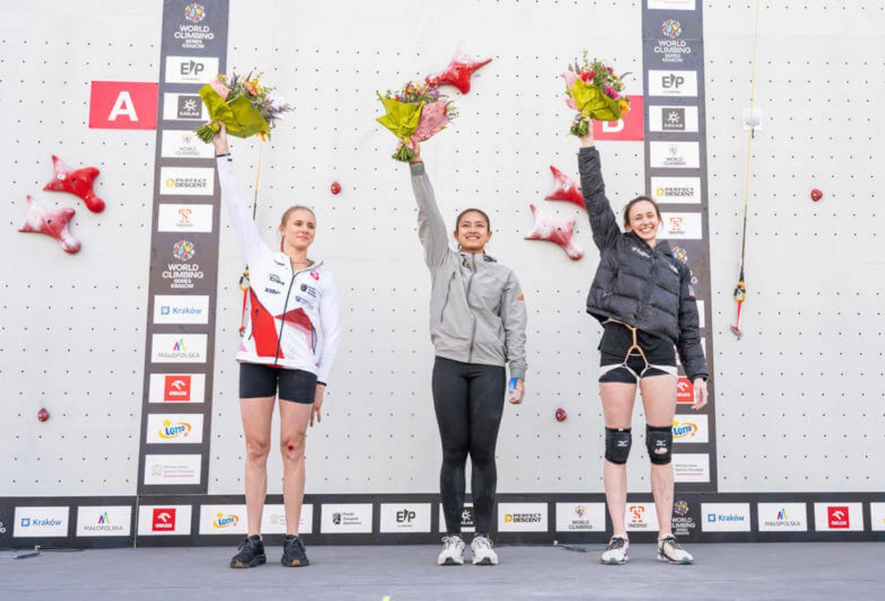 Desak Made Boyong Emas untuk Indonesia di World Climbing Series Krakow