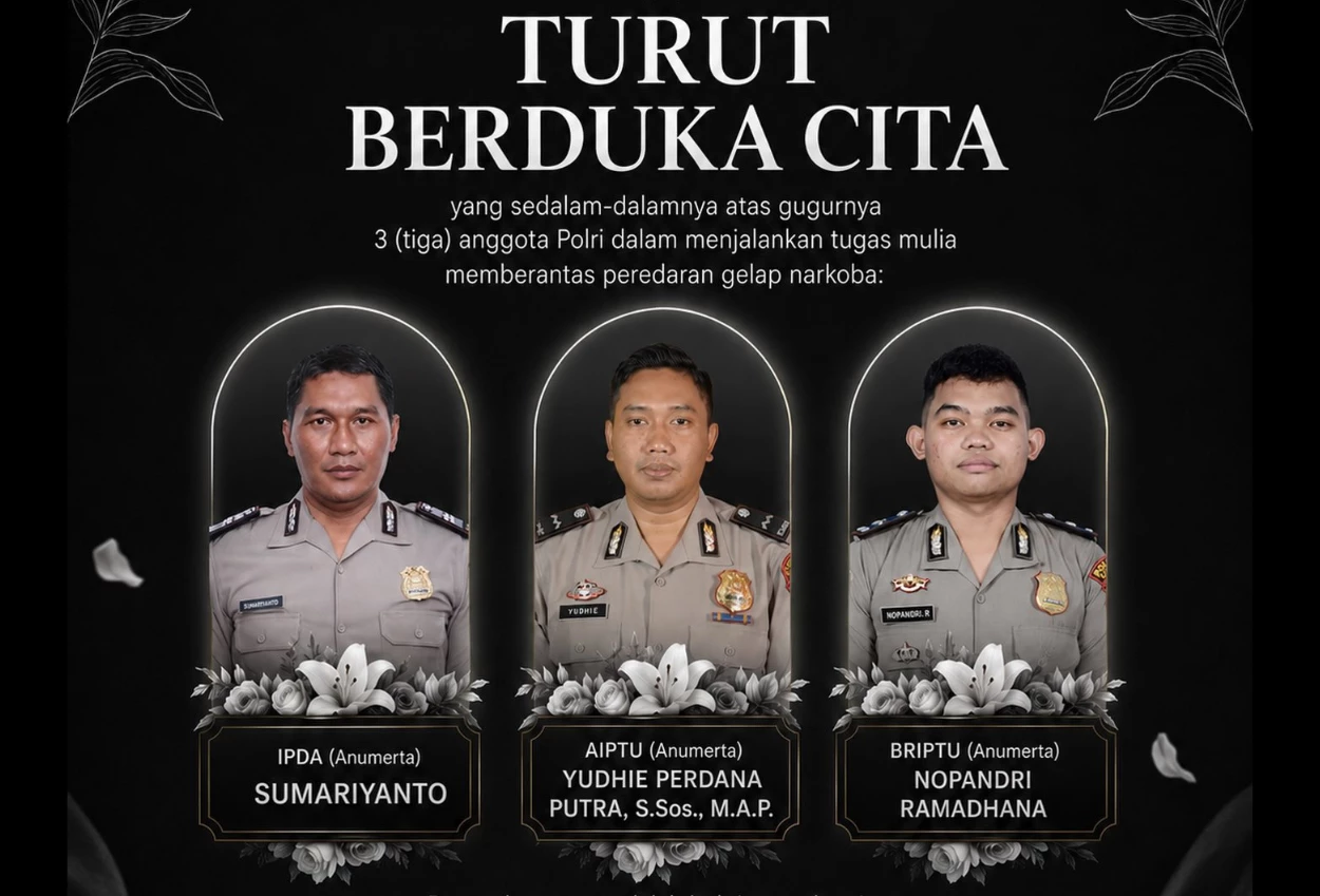Dua Anggota Polres Katingan yang Hilang saat Gerebek Narkoba Ditemukan Gugur
