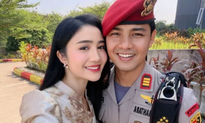 Dukung Suami di HUT Polri, Febby Rastanty Standby dari Pagi Liat Ayang Cuma Sedetik
