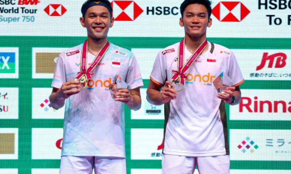 Fajar Fikri Berhasil Kalahkan Ganda Nomor 1 Dunia di Japan Open