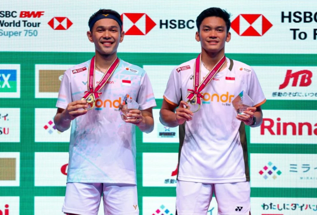 Fajar Fikri Berhasil Kalahkan Ganda Nomor 1 Dunia di Japan Open