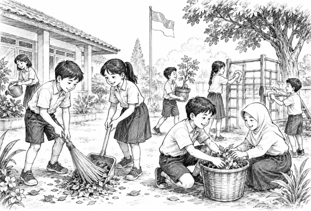 Gotong Royong Sejak Dini (2)