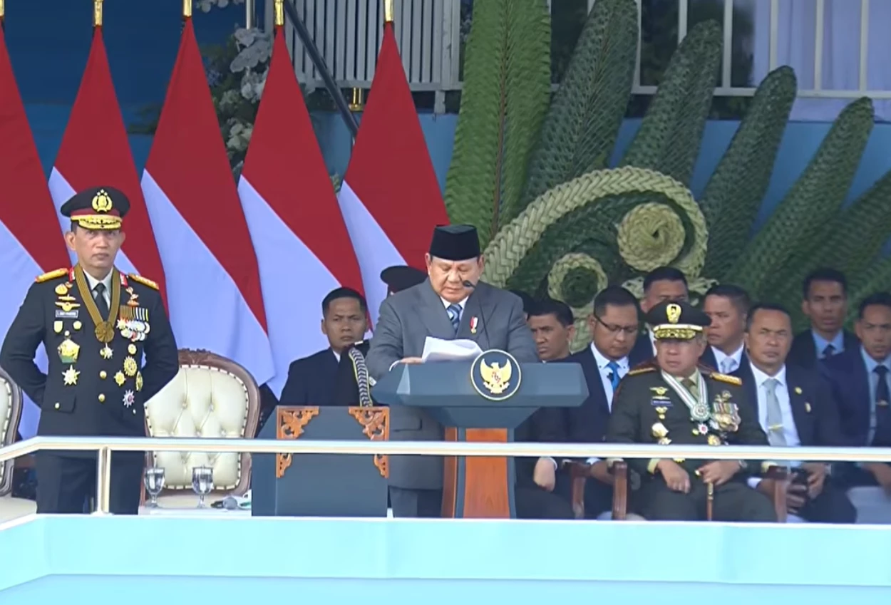 Hadiri Hari Bhayangkara ke 80, Prabowo Beri 6 Pesan untuk Polri Jaga Kepercayaan Rakyat