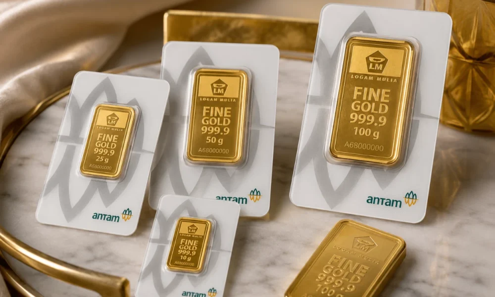 Harga Emas Antam Hari Ini 21 Juli 2026 Anjlok Lagi di Level Segini
