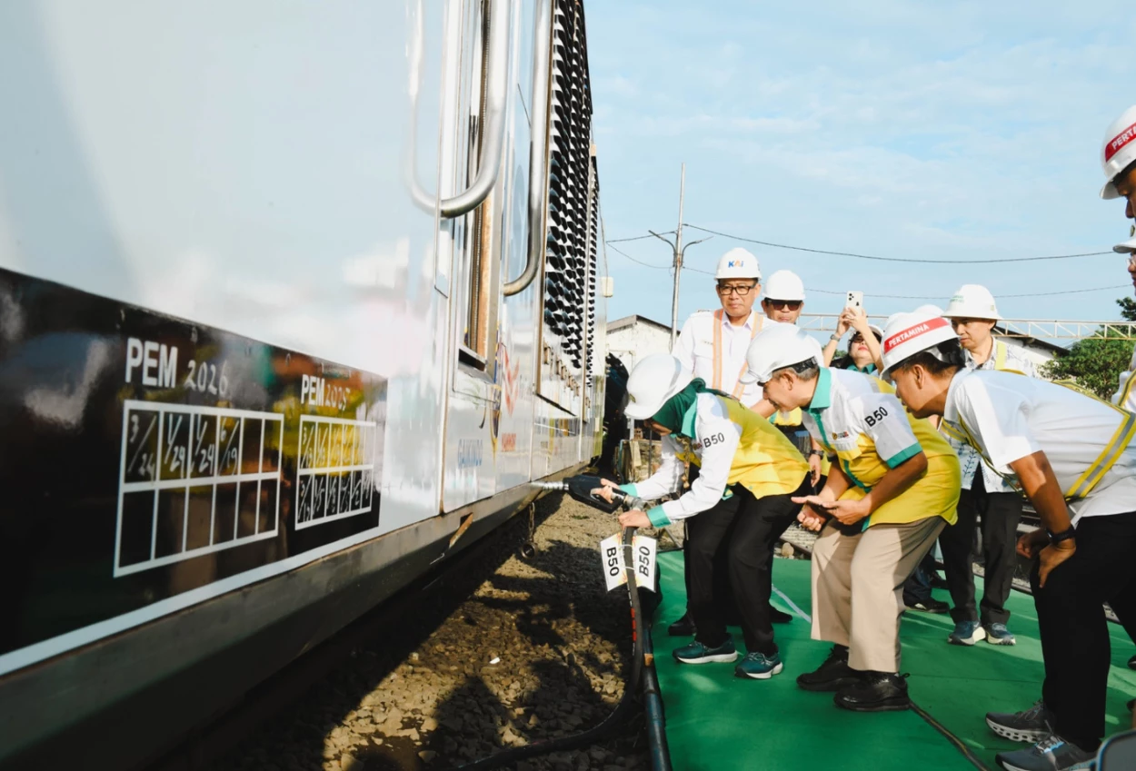 KAI Lokomotif hingga Kereta Pembangkit Siap pakai B50