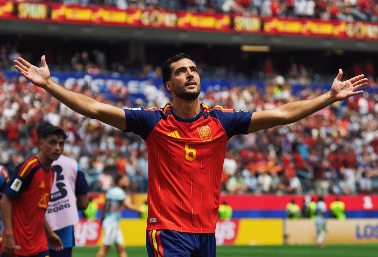 Kick Off Prancis vs Spanyol di Semifinal Piala Dunia