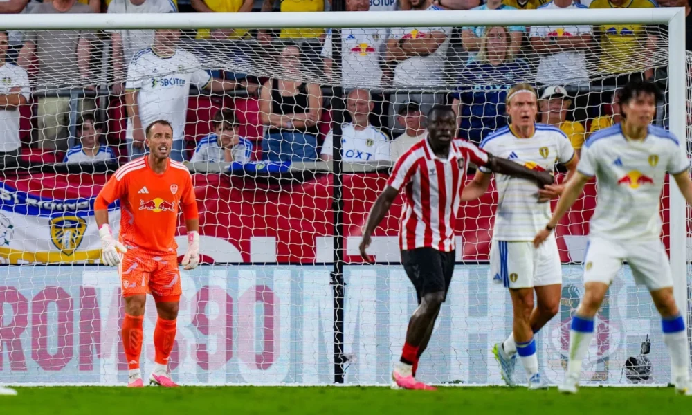 Leeds vs Sunderland 1 0 Gol Jarak Jauh Nmecha Bawa The Whites Menang