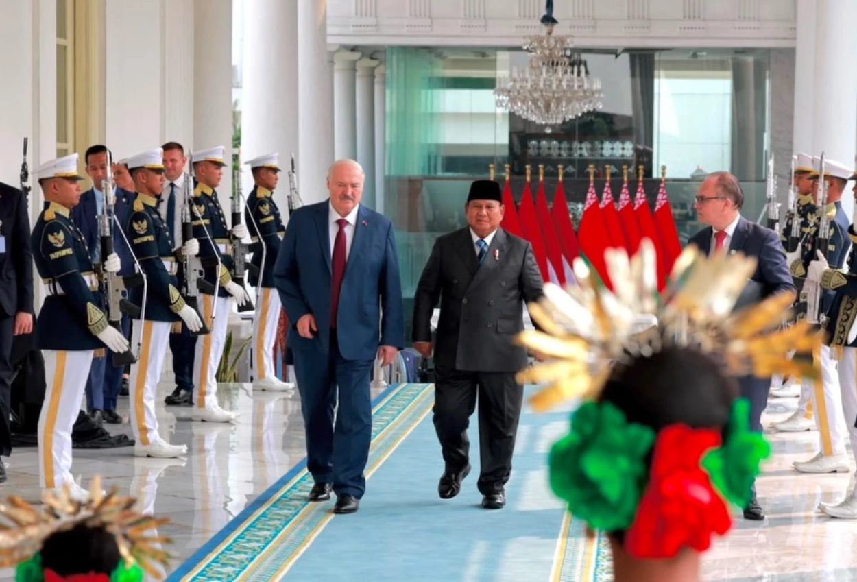 Lukashenko jadi Presiden Pertama yang Menginap di Istana Negara