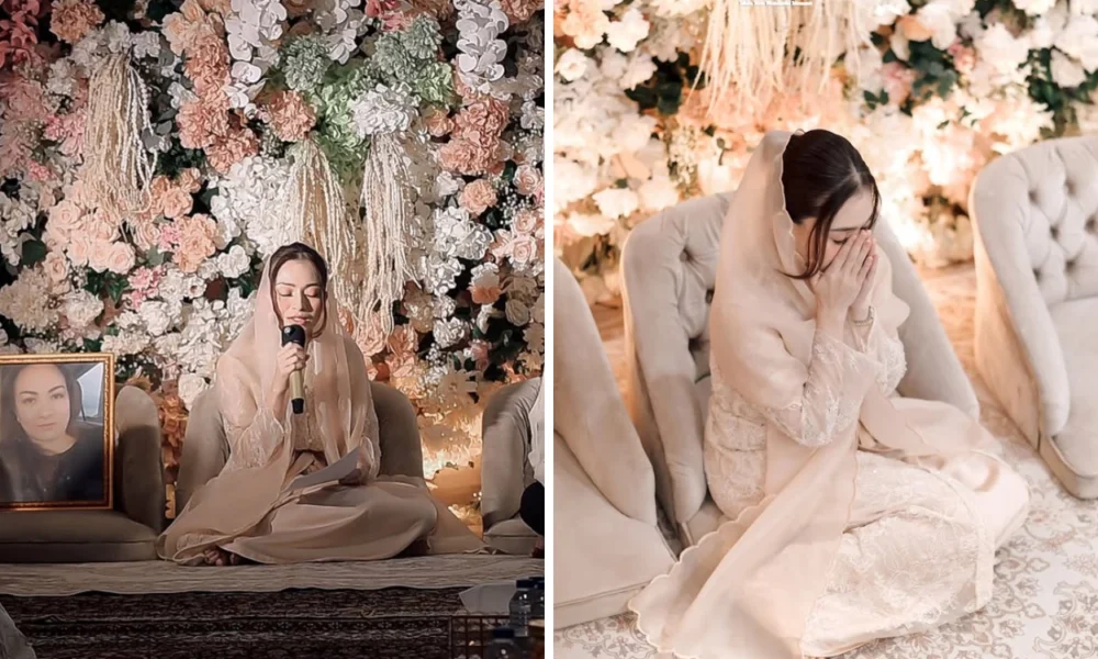 Momen Sakral Nathalie Holscher Gelar Pengajian jelang Pernikahan dengan Aripat
