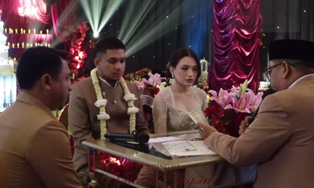 Nathalie Resmi Menikah dengan Aripat