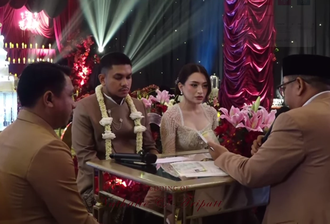 Nathalie Resmi Menikah dengan Aripat