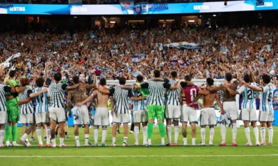 Nobar Argentina vs Inggris di Bekasi