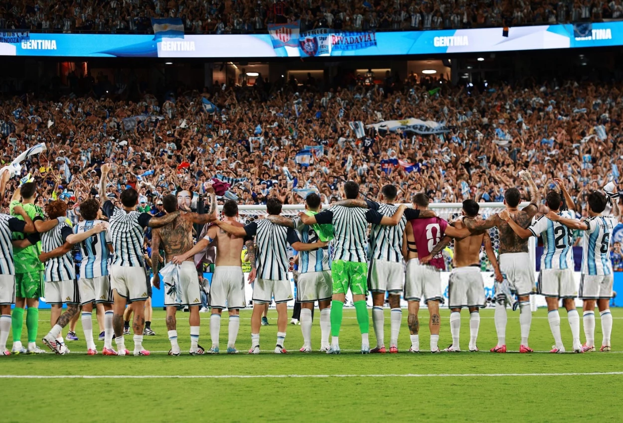 Nobar Argentina vs Inggris di Bekasi
