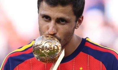 Pemain Terbaik Piala Dunia 2026 Rodri Raih Golden Ball