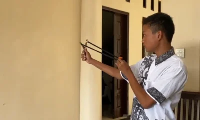 Permainan Cekang, Mainan Tradisional yang Menggunakan Ketapel