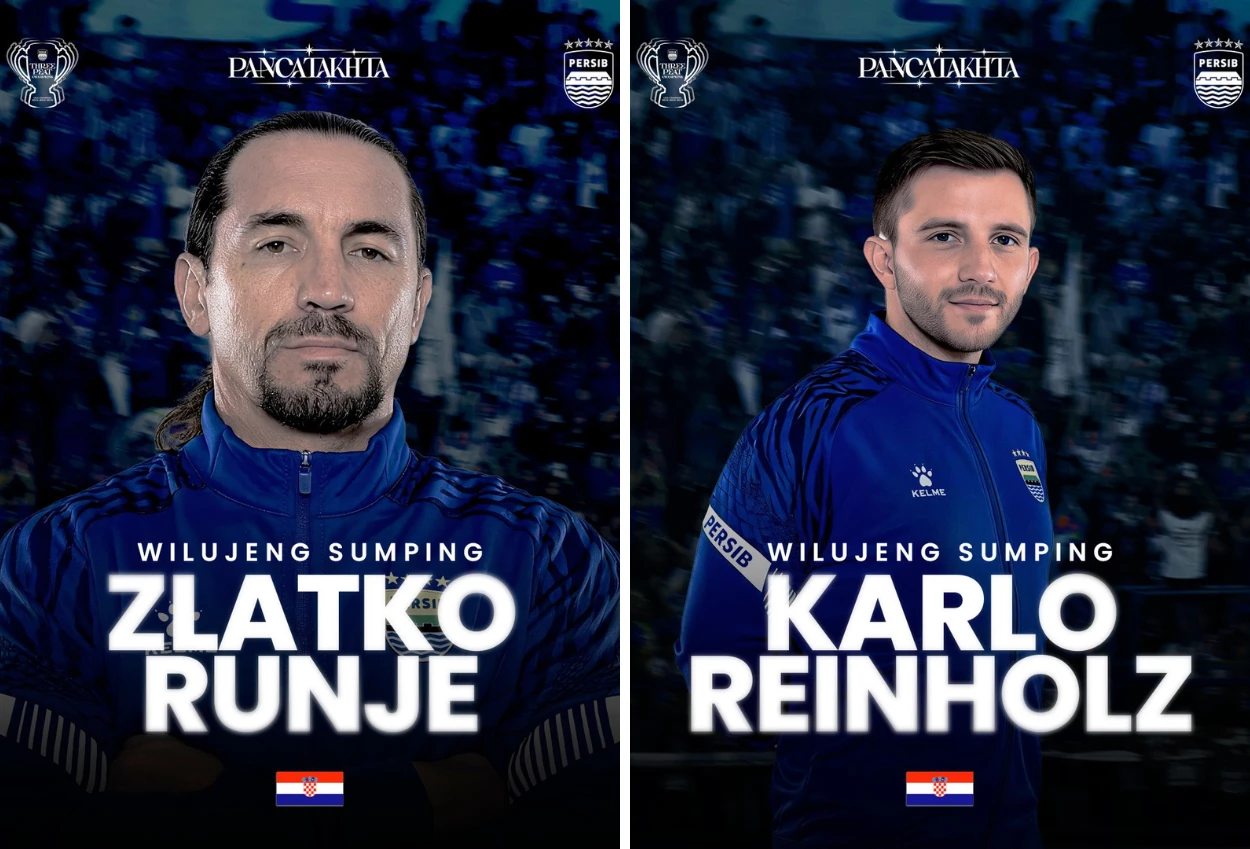 Persib Boyong 2 Staf Pelatih dari Kroasia untuk Dampingi Igor Tholic