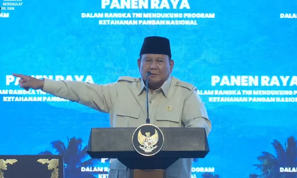 Prabowo Kalau Petani Beras Gak Boleh Dapat Penghasilan Tinggi, Suruh Mereka Tanam Padi Sendiri