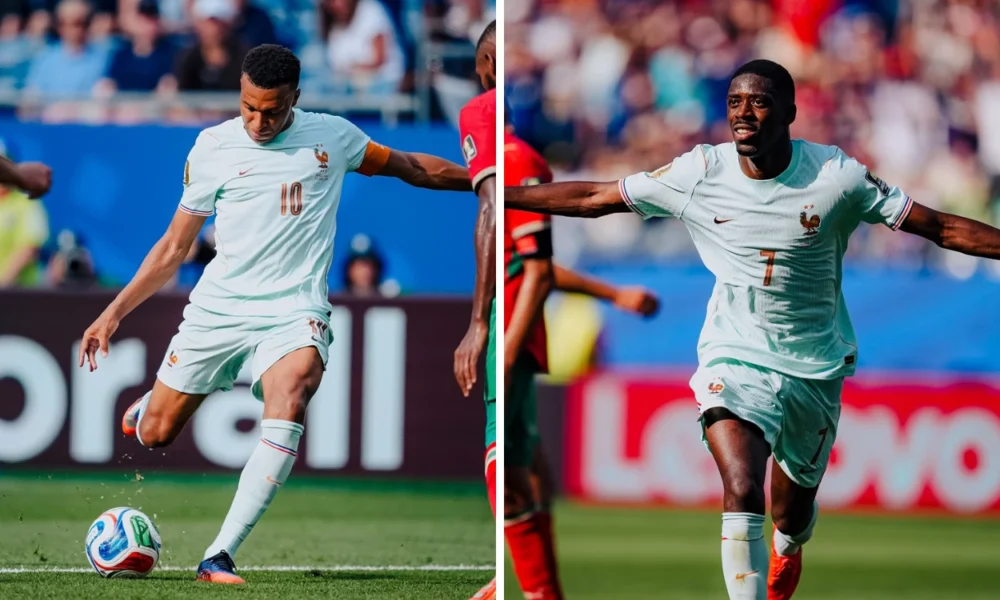 Prancis vs Maroko 2 0 Mbappe dan Dembele Bawa Les Bleus ke Semifinal