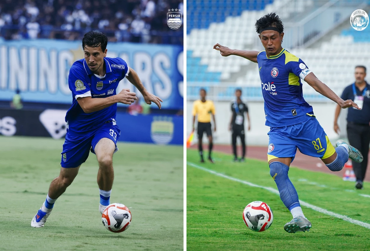 Rekor Pertemuan Persib vs Arema di Semua Kompetisi