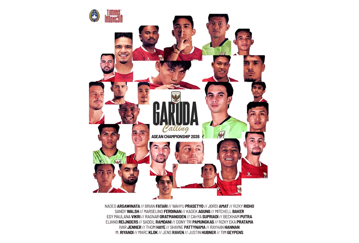 Resmi Diumumkan! Ini Daftar Skuad Timnas Indonesia di Piala AFF
