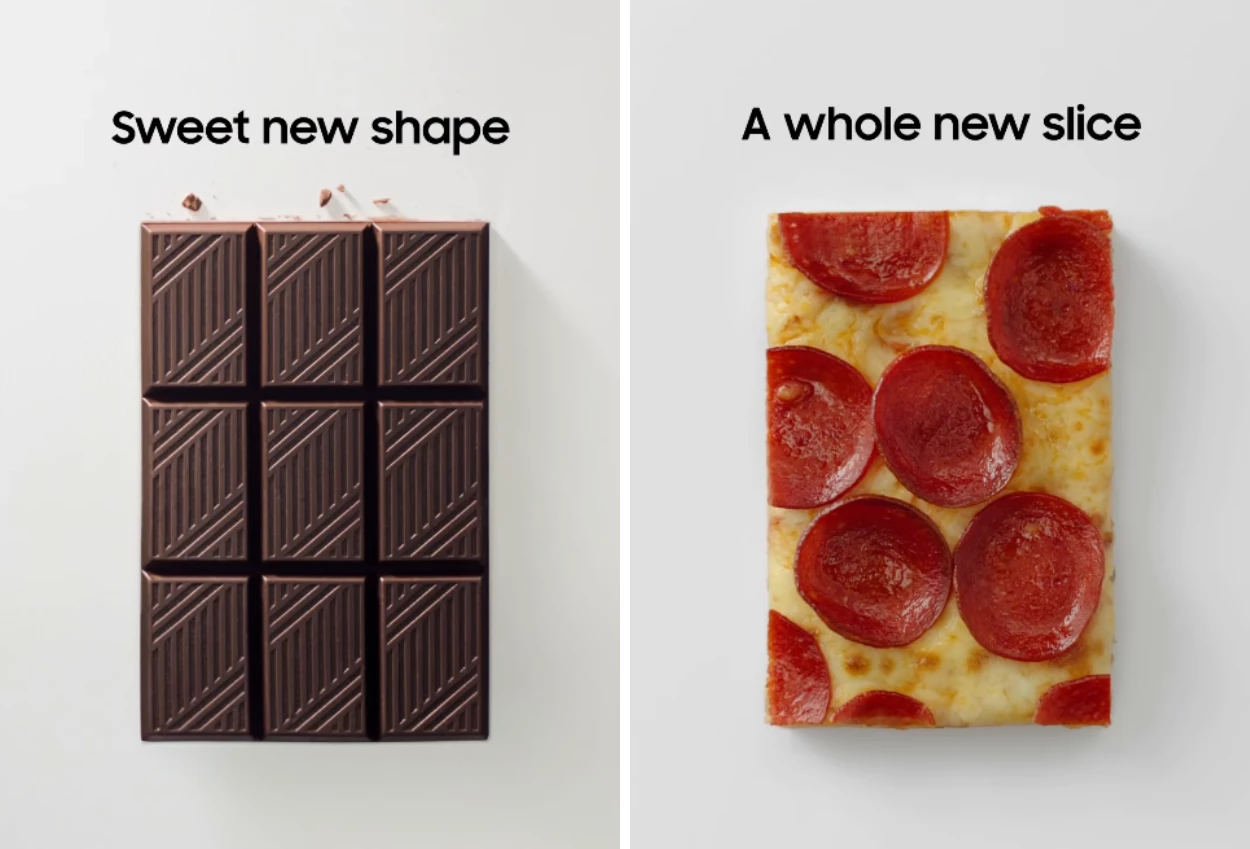 Samsung Rilis Video Pizza dan Cokelat, Bocoran Layar Galaxy Z Fold8